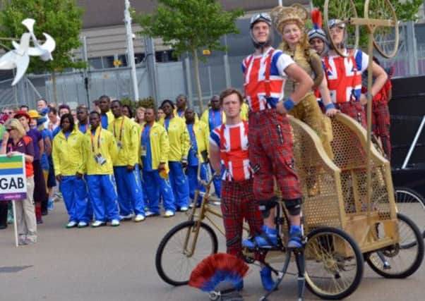 Gambian athletes, pictured here at last year's London Olympics, will no longer take part in the Glasgow 2014 Commonwealth Games. Picture: Getty