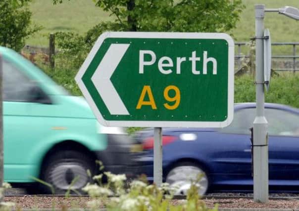 The A9 Inverness to Perth road has been dubbed the most dangerous in Scotland. Picture: Jane Barlow