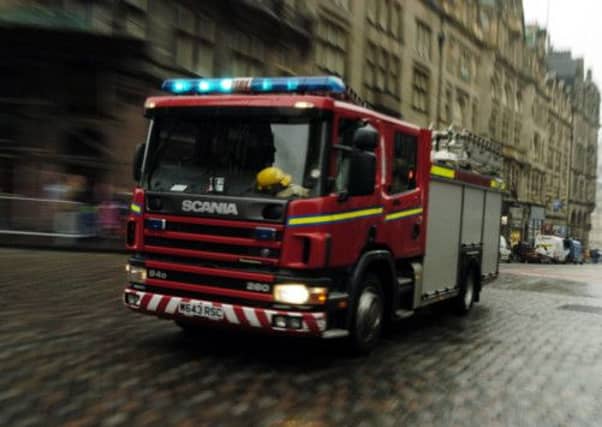 Firefighters attended the scene. Picture: TSPL