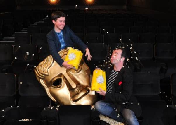 Daniel Kerr of The Wee Man and Gavin Mitchell of Sawney: Flesh of Man announce the nominations. Picture: Robert Perry