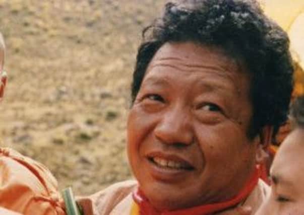 File photo of Dr Rinpoche, co-founder of the Samye Ling Tibetan Centre in Dumfriesshire. Picture: Contributed