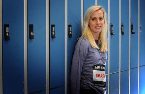 800 metre runner Lynsey Sharp. Picture: Jane Barlow
