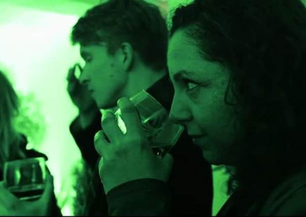 Whisky tasters in the Singleton Sensorium's green room. Picture: Contributed