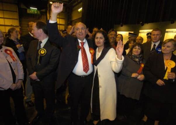 Mohammad Sarwar after an election success in 2005. Picture: Donald MacLeod