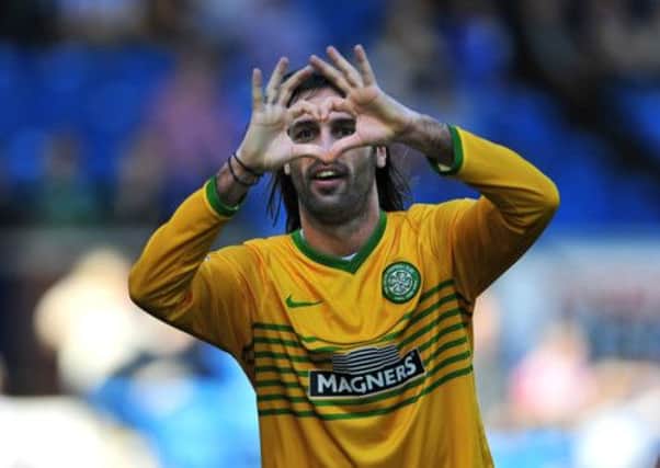 Georgios Samaras is reportedly a target for Barcelona. Picture: Robert Perry/TSPL