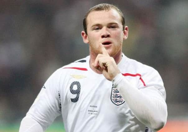 Wayne Rooney turned down the chance to represent Scotland 10 years ago, Berti Vogts has said. Picture: PA
