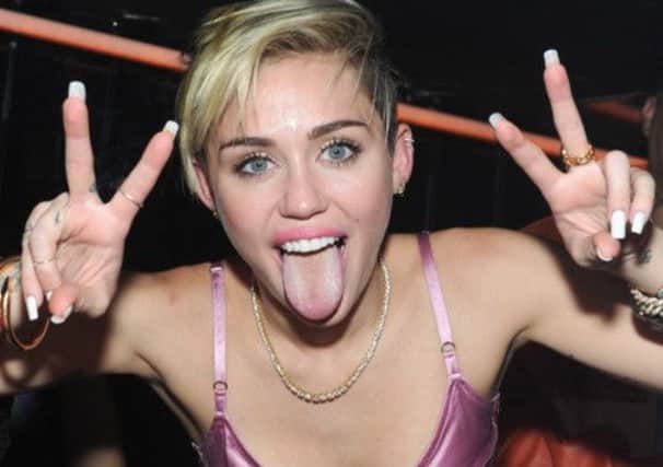 Miley Cyrus: Ridiculous and embarrasing, or emblematic of institutional misogyny? Picture: Getty