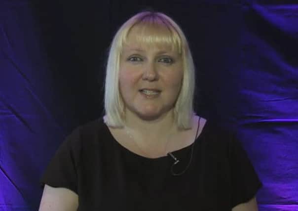 Tressa Burke, chief of the Glasgow Disability Allowance. Picture: YouTube