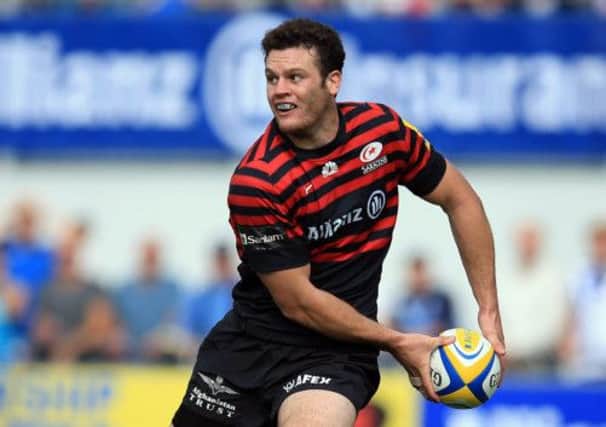 Scotland centre Duncan Taylor is relishing his time with London outfit Saracens. Picture: Getty Images