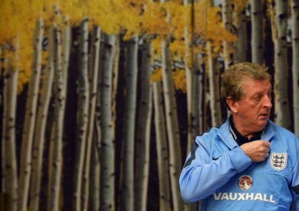 Roy Hodgson believes England will qualify for Brazil with wins over Montenegro and Poland. Picture: Reuters