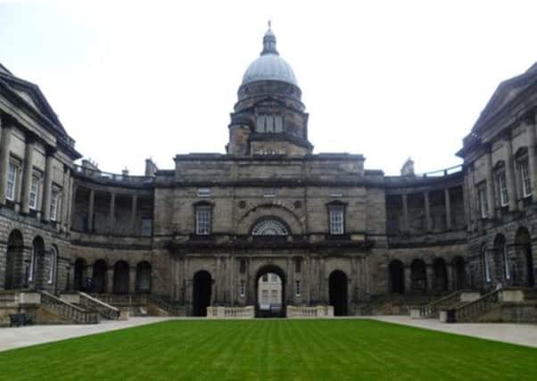 The students claim they were studying at Edinburgh University's Old College. Picture: Complimentary