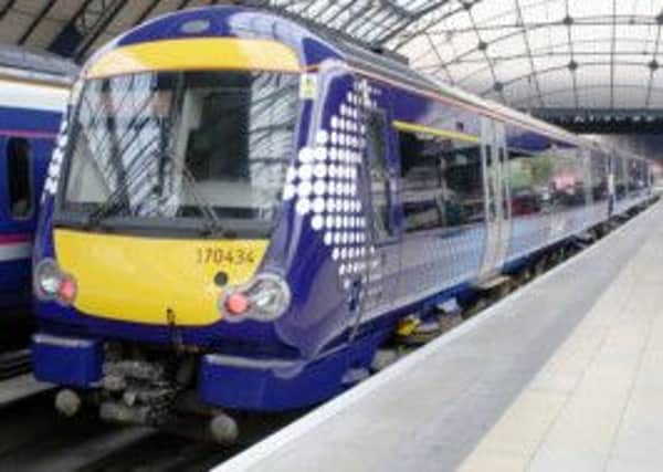 Passengers travelling between Glasgow and Edinburgh will be affected. Picture: Contributed