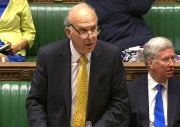 Vince Cable has branded calls to ditch green energy policies as 'short-sighted and foolish'. Picture: PA