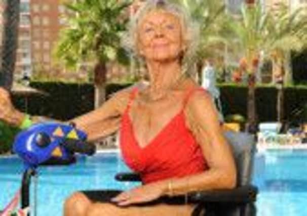 Sheila Reid in the TV sitcom Benidorm now looks outdated. Picture: Contributed
