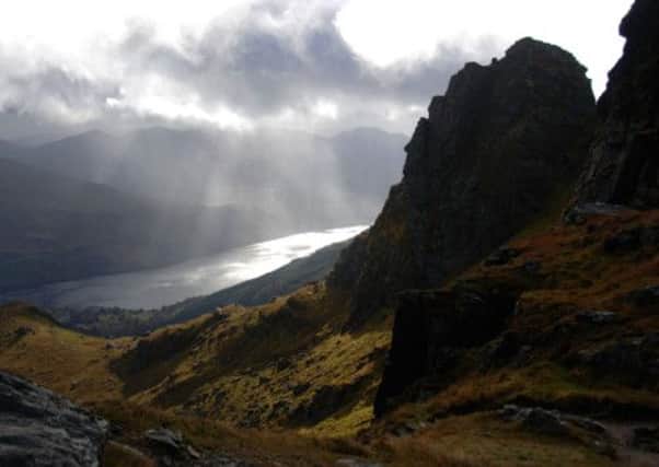 A view from the Cobbler, in the Arrochar area. Picture: Bob Gardner