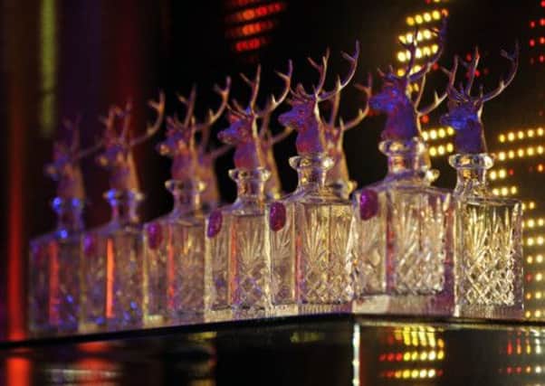 Spirit of Scotland awards lined up at last year's event. Picture: Phil Wilkinson