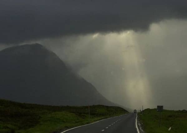One person has been taken to hospital after an accident on the A82. Picture: TSPL