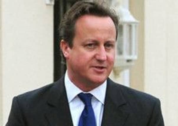 David Cameron: frosty letters. Picture: Reuters