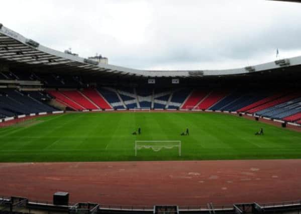 SFA president Campbell Ogilvie has revealed that UEFA has set aside that criterion and will still consider Hampden. Picture: Ian Rutherford