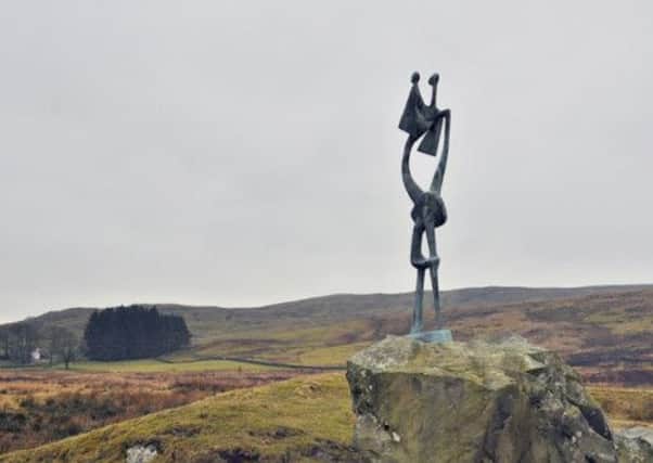 Standing Figure, a 7ft-tall sculpture by Henry Moore, has vanished from the Glenkiln Scupture Park. Picture: Malcolm Irving