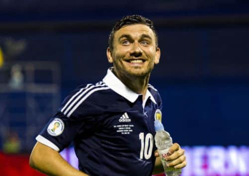 Robert Snodgrass: Second child. Picture: SNS