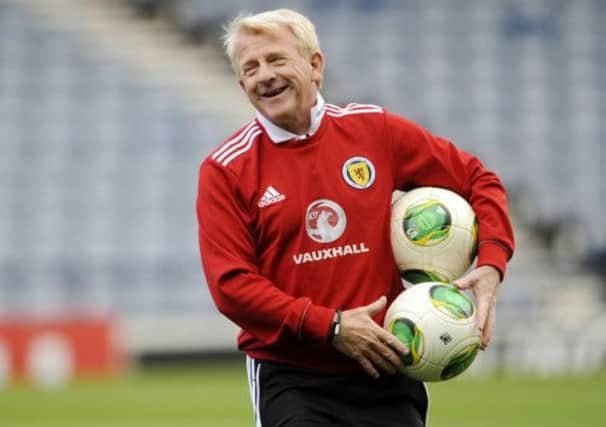 He may have arrived too late to salvage Scotland's Brazil hopes, but Gordon Strachan remains upbeat. Picture: Greg Macvean