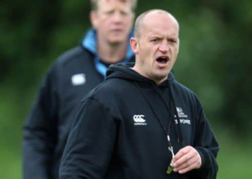 Gregor Townsend: 'That wasnt us in the first half'. Picture: PA