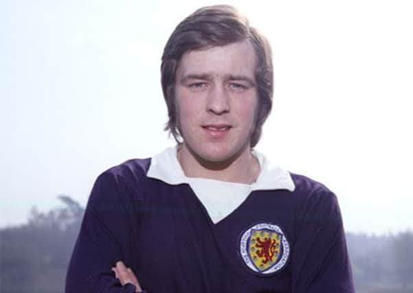 Hibernian's Erich Schaedler, pictured before his only appearance for Scotland. Picture: SNS