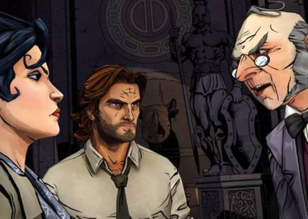 The stars of Telltale Games' A Wolf Among Us. Picture: Contributed