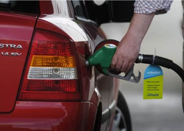 Lower costs at the petrol pumps were offset by an upward contribution to the Consumer Prices Index from air fares. Picture: TSPL