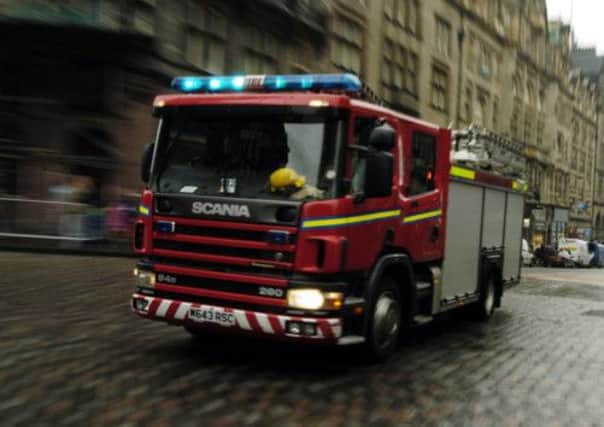 A major fire has broken out in Corstorphine, Edinburgh. File photo: TSPL