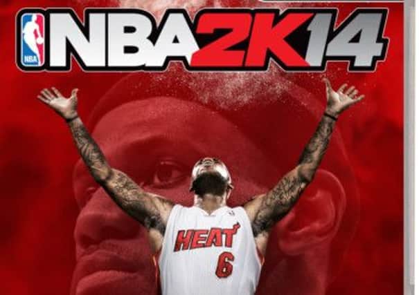 The NBA 2k14 cover featuring LeBron James. Picture: Take-Two Interactive/Contributed
