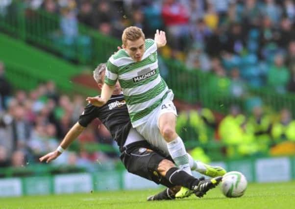 James Forrest: Hoping for extended playing time at Celtic. Picture: Robert Perry