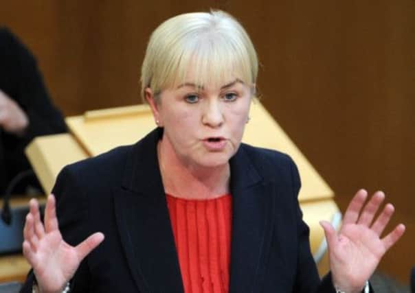 Scots Labour leader Johann Lamont was censured for saying the SNP did not deal in honesty. Picture: Jane Barlow