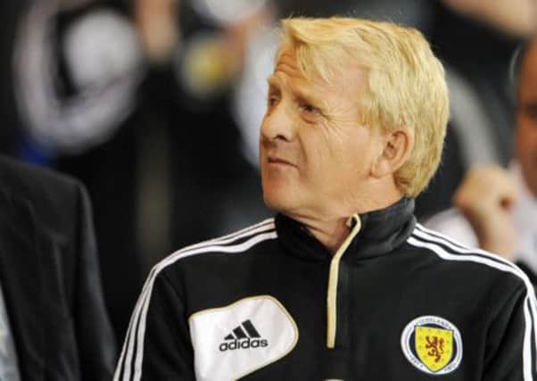 Gordon Strachan hailed the hard work of his Scotland side. Picture: Phil Wilkinson