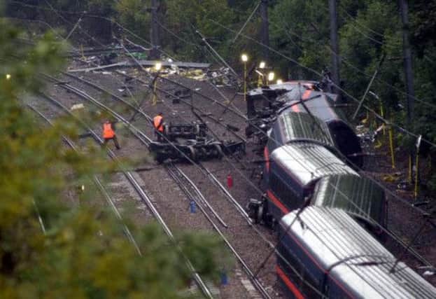 On this day in 2000 four people were killed and more than 100 injured when a train derailed at Hatfield in Hartfordshire. Picture: PA