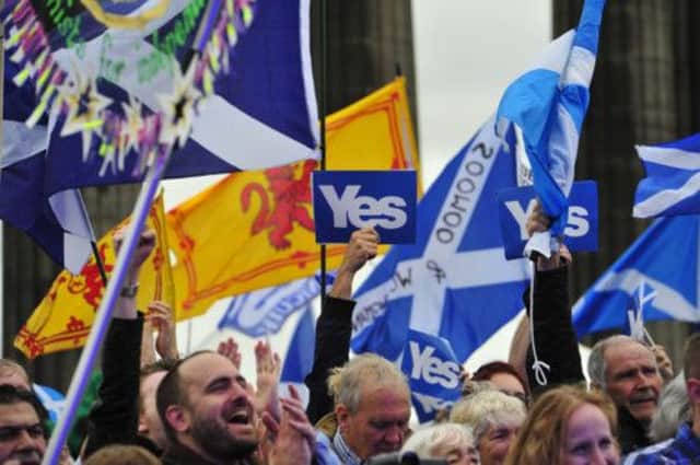 A No vote cant be countenanced at pro-independence rallies or party conferences. Picture: Robert Perry