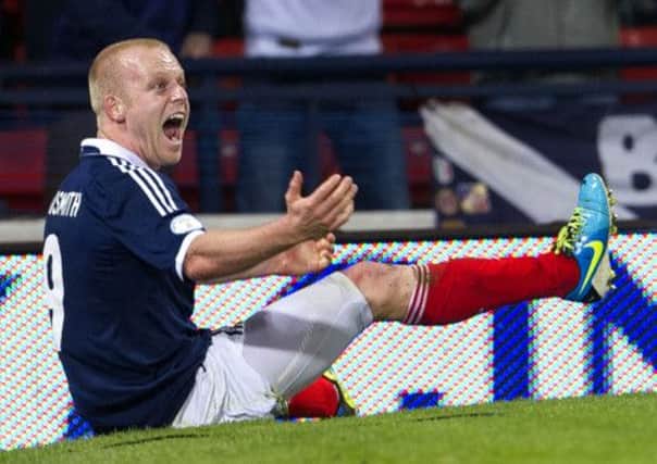 Steven Naismith has become the focal point in Scotland's attack. Picture: Getty Images
