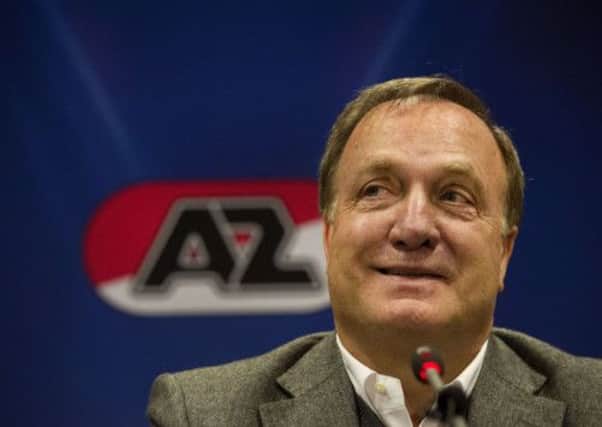 Dick Advocaat is to take charge of AZ Alkmaar for a second time. Picture: AFP