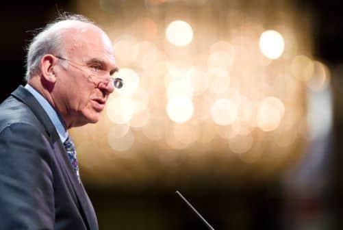 Vince Cable: 'This is an important milestone for the British Business Bank'. Picture: Getty