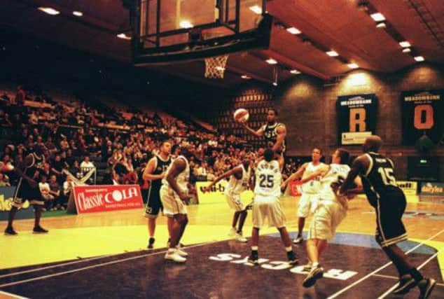 Edinburgh Rocks, seen here against the Leicester Riders in 1999, played host to top-flight basketball at Meadowbank. Picture: Susan Burrell
