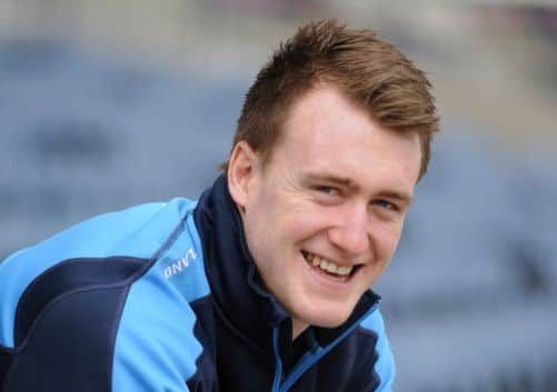 Stuart Hogg: Early return a target after broken bone. Picture: Ian Rutherford
