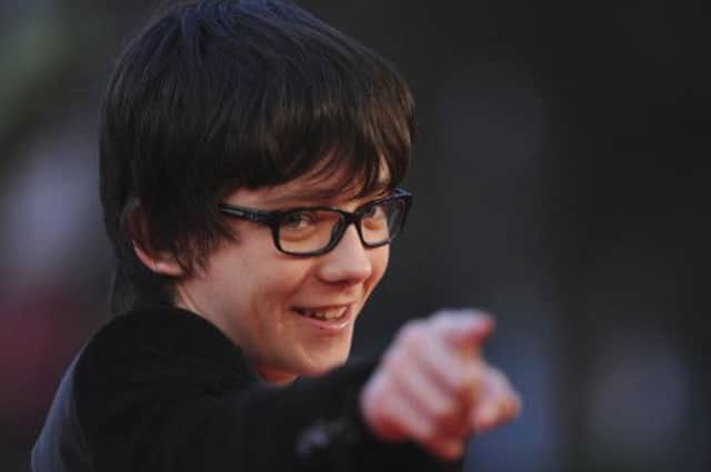 Attending premieres and hanging out with stars has become part of life for 16-year-old Asa Butterfield. Picture: Getty