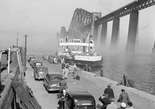 The ferry in the days before the Forth Road Bridge. Picture: TSPL