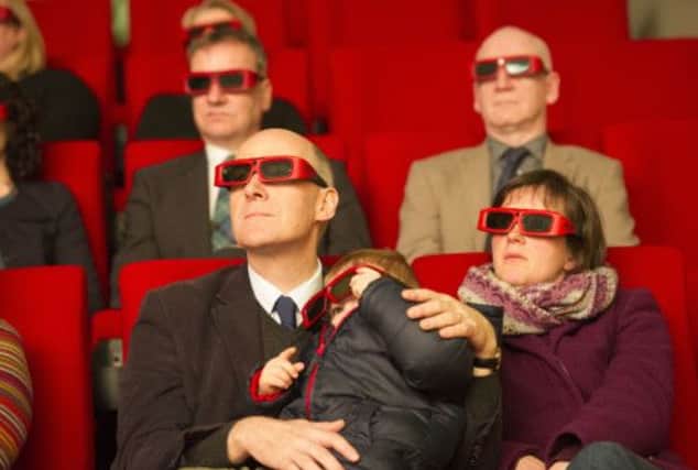 Things look better in 3D at The Birks cinema in Aberfeldy.  Picture: Perthshire Picture Agency
