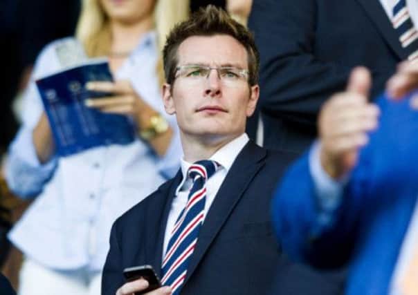 Stockbridge reportedly said Rangers would be down to their last 1 million pounds by April. Picture: SNS