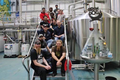 Plenty of beards were on show in the BrewDog beer festival, celebrating craft beers from the UK. Picture: Contributed