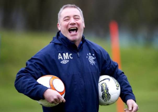 Ally McCoist. Picture: SNS
