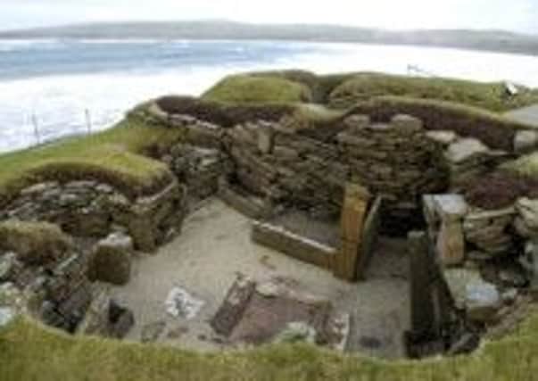 The 5,000 year old village of Skara Brae on the West Mainland, Orkney. Picture: Jane Barlow