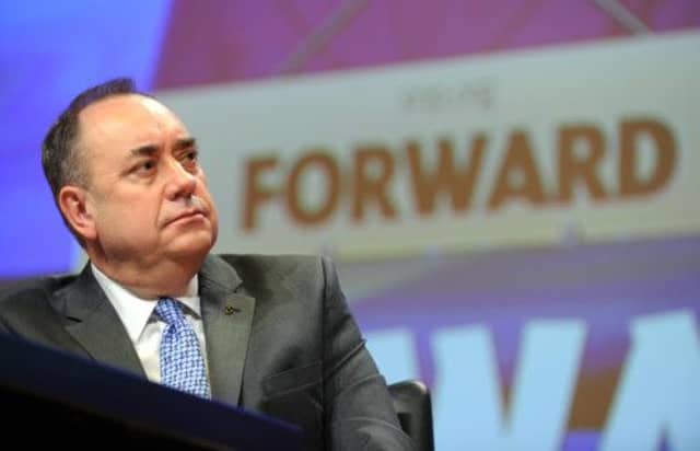 Alex Salmond at the SNP conference. Picture: Jane Barlow